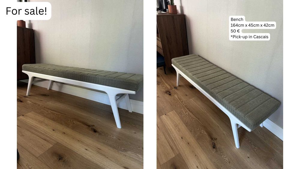 Furniture: mesas, sofa, aparador