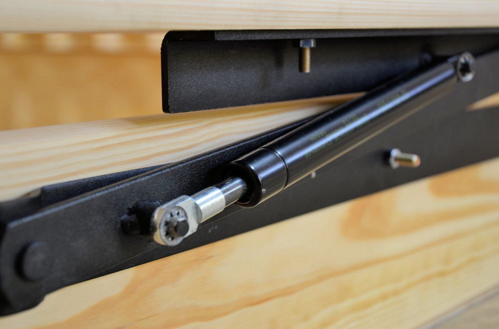 Łóżko sosnowe CHAMP Zaczarowana Sypialnia podnoszone 160x200