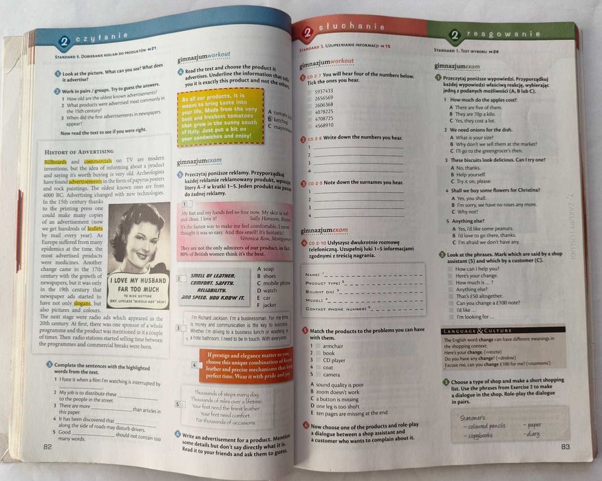 Angielski, Longman - podręcznik i repetytorium z testami