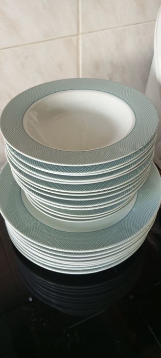 Conjunto pratos Kasa