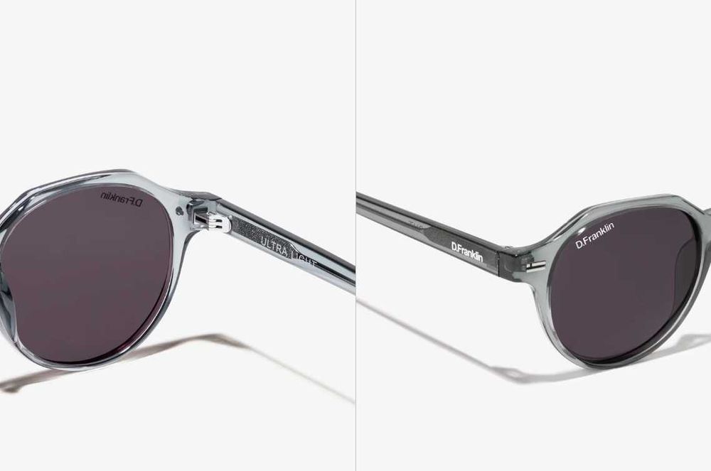 Óculos de sol D.Franklin Ultra Light Crystal Grey/Black
