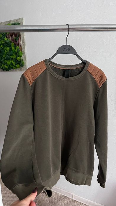 Чоловічий світшот H&M кольору хакі, розмір M