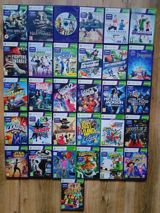 Gry/ Gry Xbox 360 Kinect / XBOX 360/ Game KINECT / Kinect