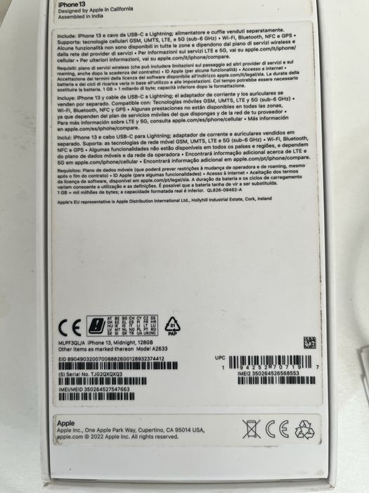 Troco iphone 13 128gb impecavel