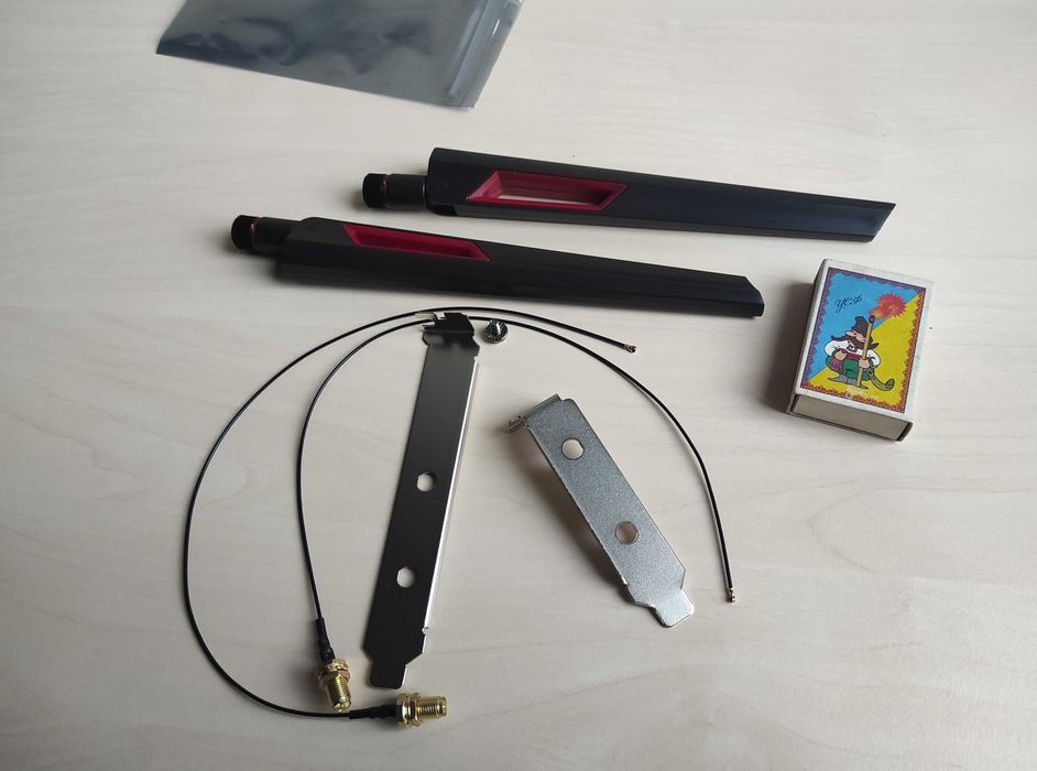 мощные (10dB) стильные антенны для Wi-Fi (для PC, ноутов, роутеров)