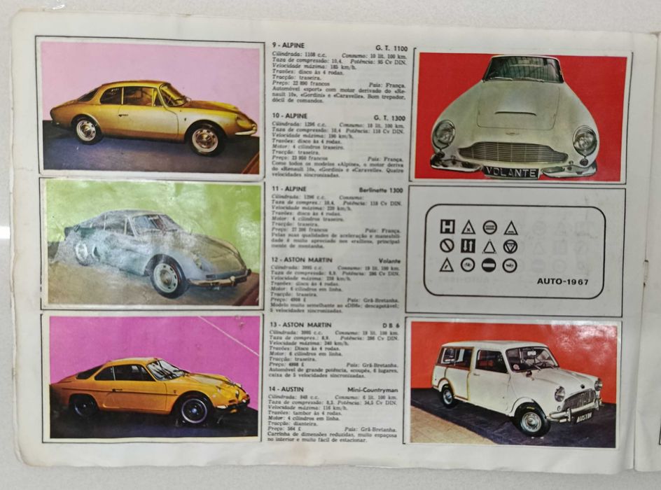 Caderneta AUTO 1967