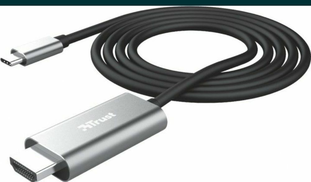 Адаптер Trust Calyx USB-C to HDMI Adapter Cable (tr23332)