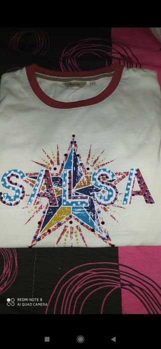 T-shirt de marca salsa mulher