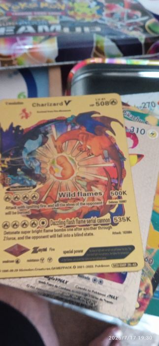 Cartas Pokémon  várias