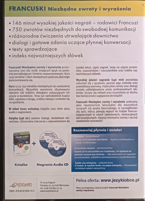 Francuski niezbędne wyrażenia i zwroty