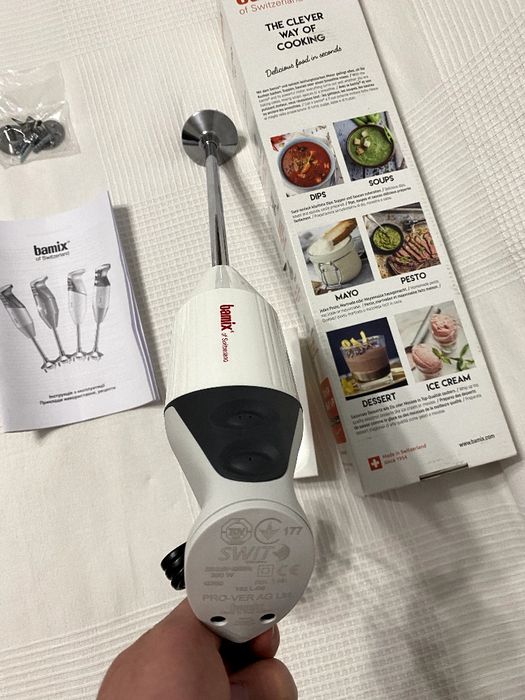 Швейцария Блендер Bamix gastro g 350 PRO-3 Удлиненный 50 см.
