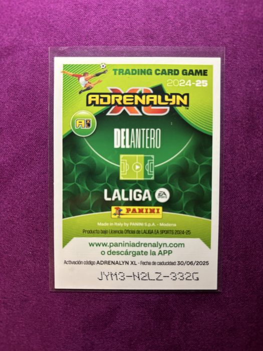 Carta Lamine Yamal Panini Adrenalyn 2024