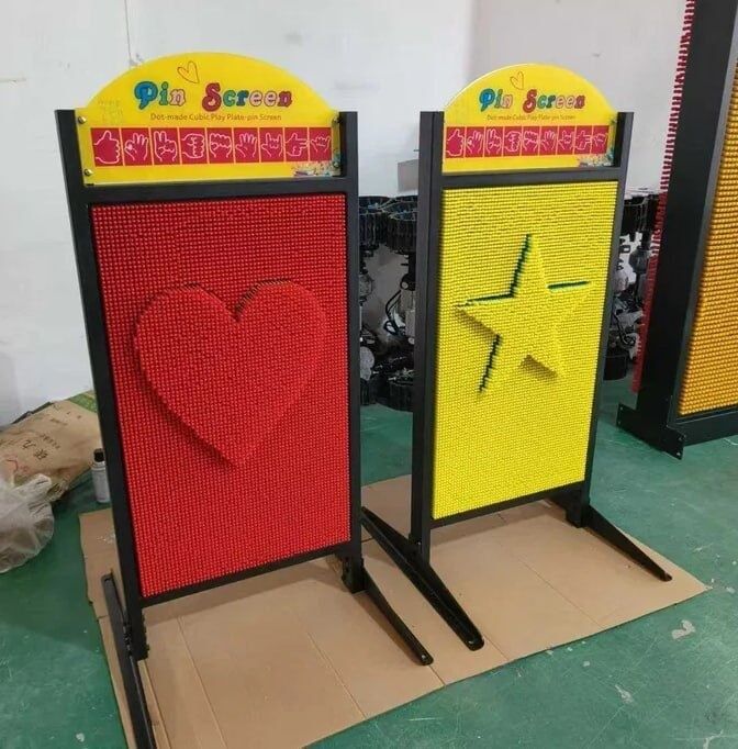 Пін Арт Pin Art 3Д відбитки 128х58 см
