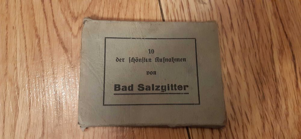 stare mini pocztówki niemieckie bad salzgitter