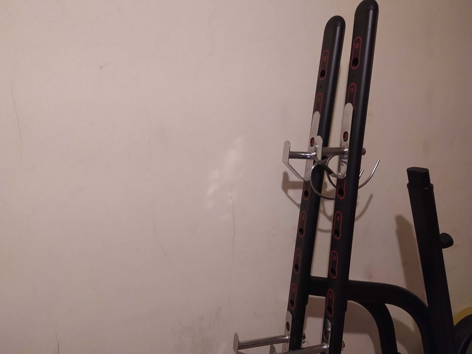 Rack Domyos para Agachamento e Supino com 4 J-Hooks (Desmontável)
