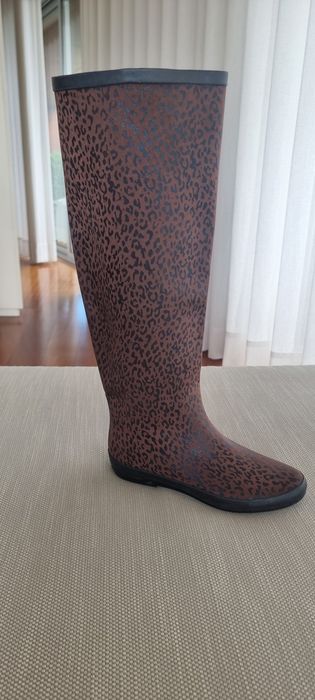 Botas motivo leopardo