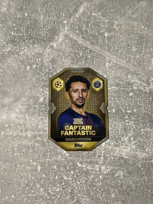 Karta Topps Match ATTAX 25/26 Chrome Marquinhos