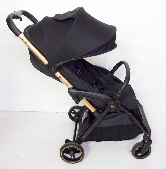kinderkraft apino lekki wózek spacerowy raven black do 22 kg