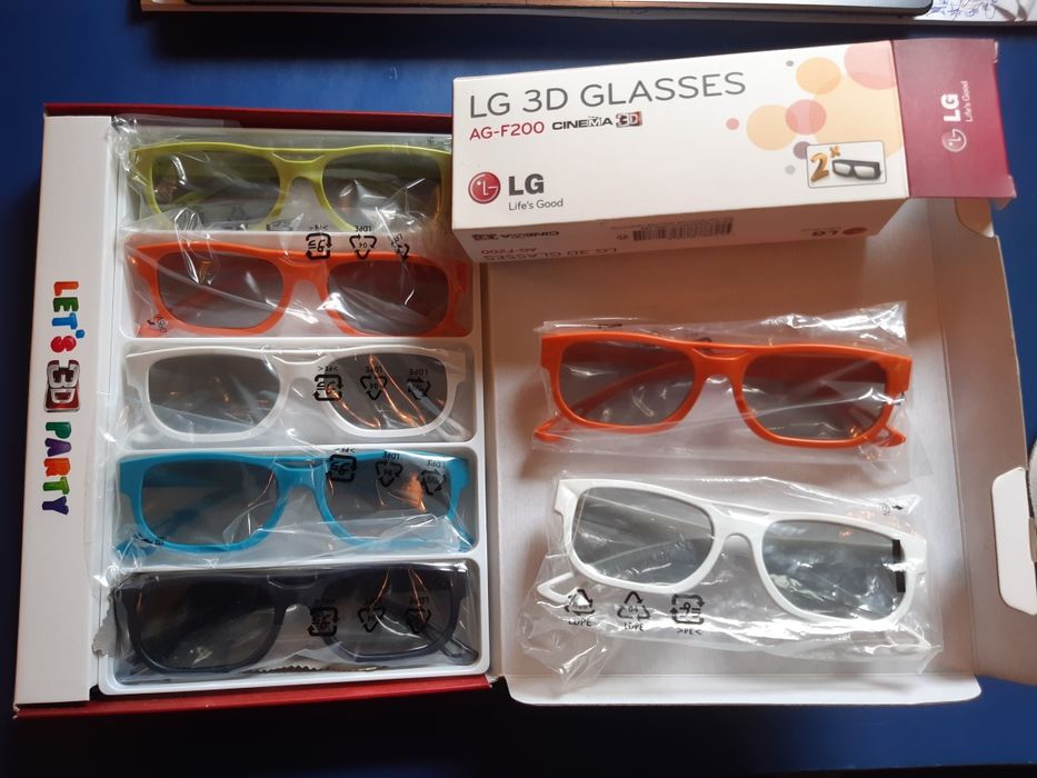 Óculos cinema 3D LG