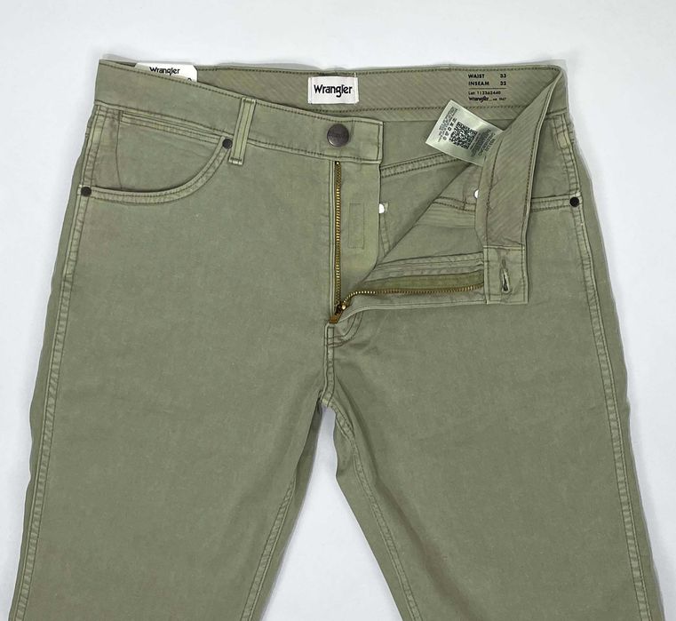 Spodnie męskie Wrangler Greensboro 803 Tea W33 L32