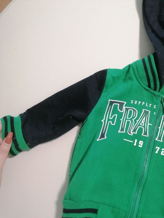 Casaco Verde de Bebé menino