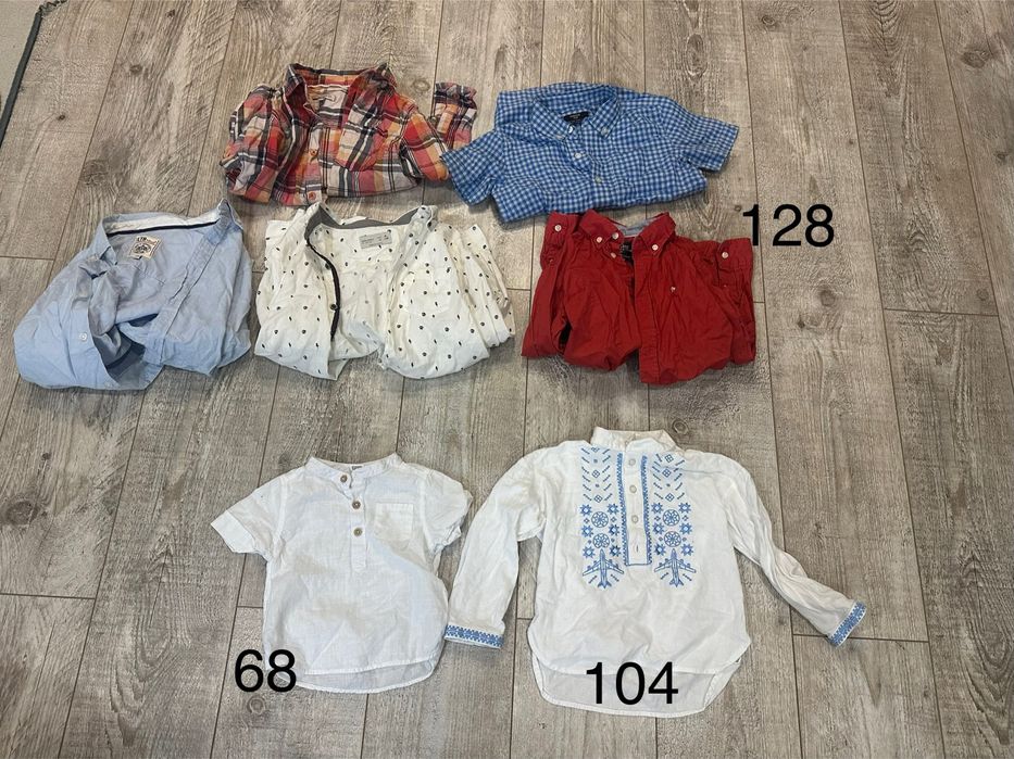 Сорочка для хлопчика H&M 146 розмір 150 грн
