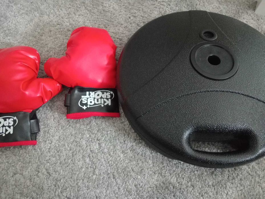 Conjunto de Boxe Infantil King's Sport - NOVO (Saco + Luvas + Base)