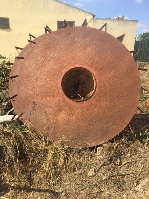 Rodas de ferro para trator