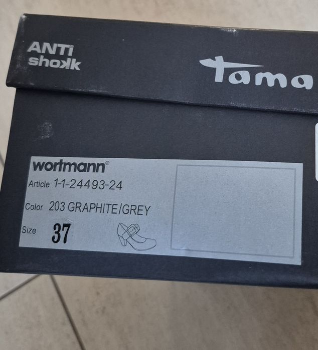 Półbuty damskie Tamaris r. 37