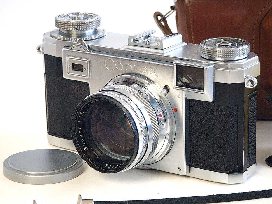 Contax IIA (Контакс 2А) + Carl Zeiss Sonnar 1.5/50мм фотокамера
