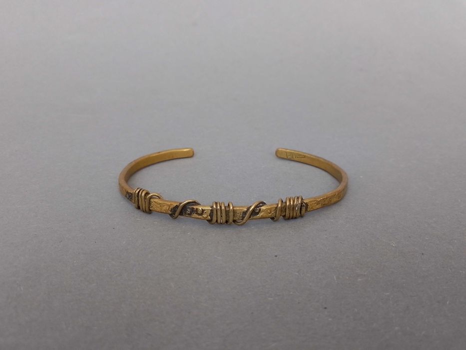 Bransoletka mosiądz metaloplastyka MET Prl