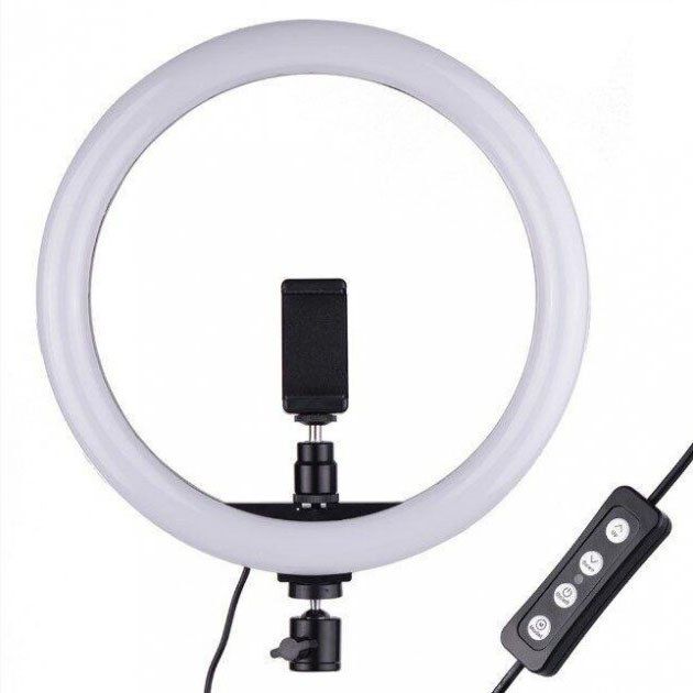 селфі лампа з тримачем для телефону