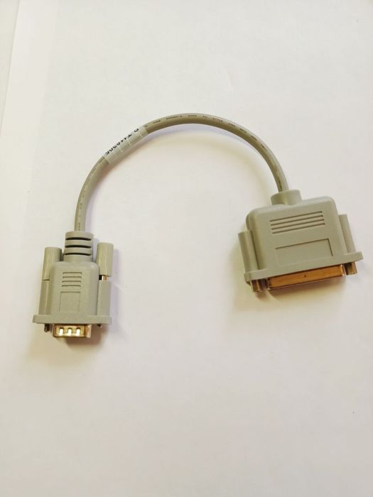 Кабель DB9 male DB25 female - 25см