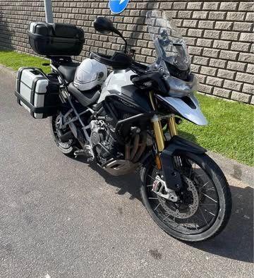 Triumph Tiger 1200 rally pro, 03/2024, garantia até 03/2028
