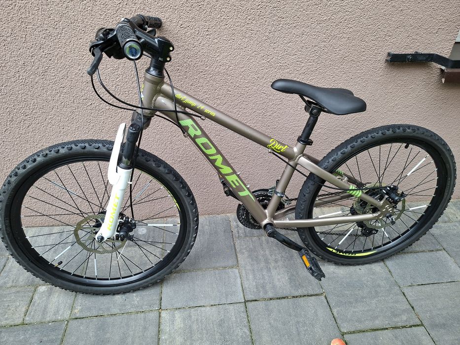 Rower górski młodzieżowy 24 cale Dirt Alu tarcze Limited Edition mtb