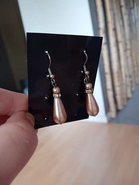 Kolczyki z masą perłowa