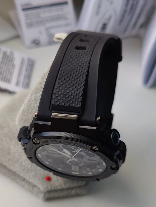 Casio G-Shock GST-B100X-1a Tough Solar szafir carbon Bluetooth