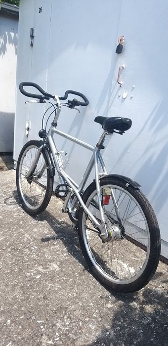 Велосипед Mercedes Benz, планетарная втулка, на клиновидном ремне.