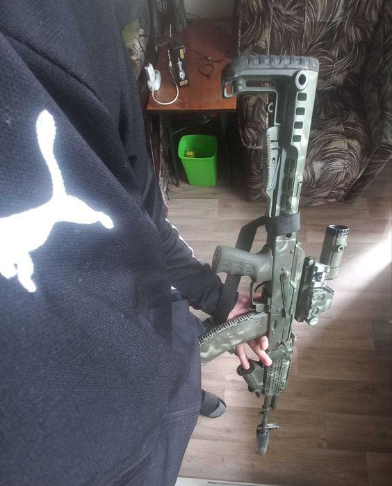 Глушник-Полум'ягасник глушитель 2в1  для АК 5.45,7.62,АР15 5.56,.223,.