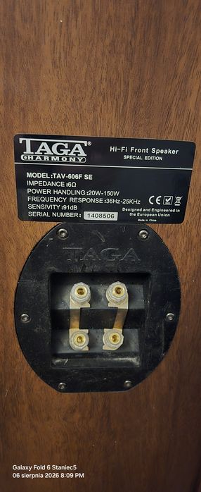 Sprzedam głosniki Taga Harmony Special Edition