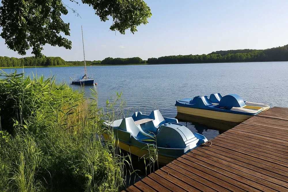 Mazury - apartament 4-6 os. sauna jacuzzi jezioro plaża łowisko las