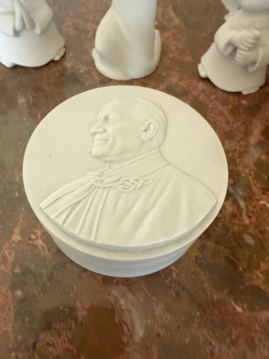 Caixa da Vista Alegre Edição Numerada Limitada Papa João Paulo 1982