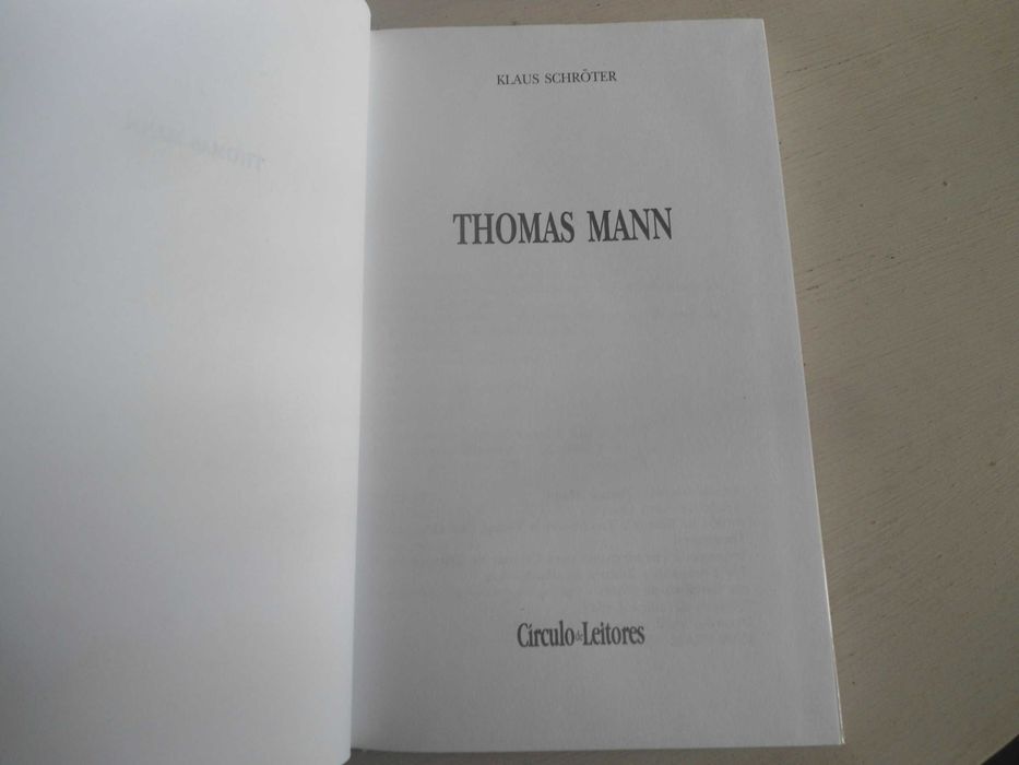 Thomas Mann por Klaus Schroter