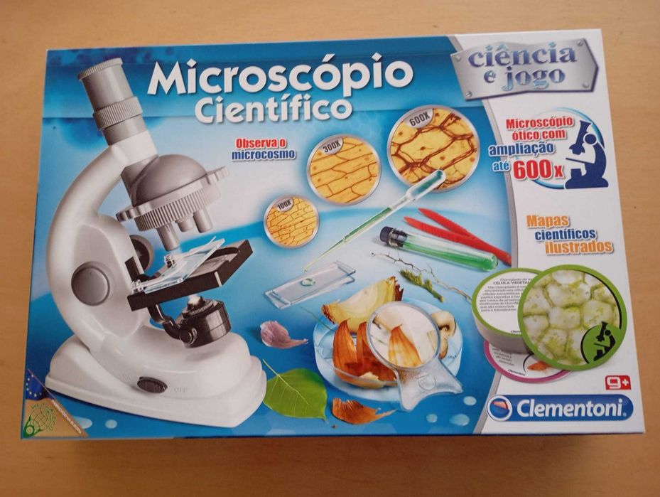 Microscópio Científico  Clementoni Ciência e Jogo