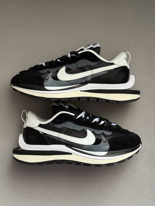Кросівки чоловічі Nike Vaporwaffle Sacai Black 36-45. Без передоплати.