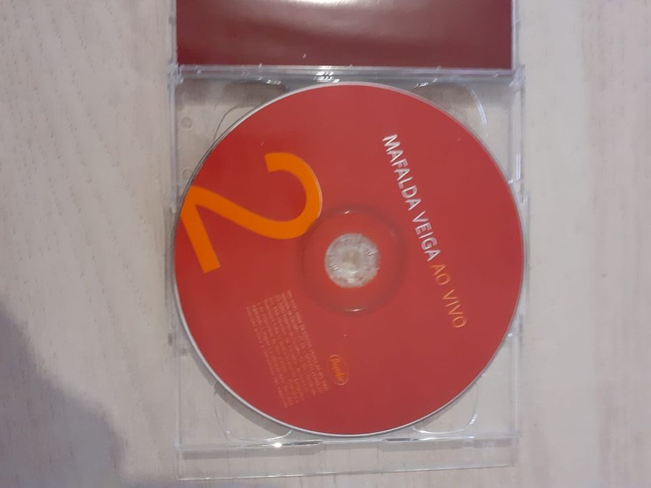CD Duplo Mafalda Veiga ao Vivo