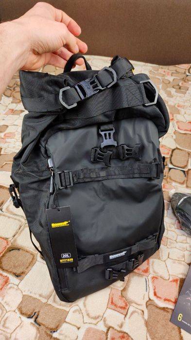 Rhinowalk сумка на мотоцикл 10 20 литров для путешествий баул багаж