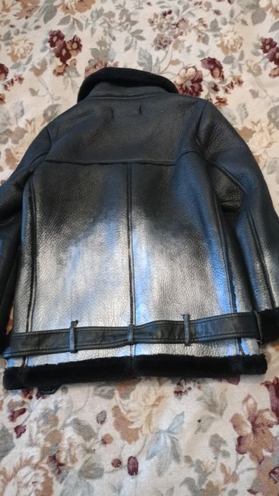 Дублёнка косуха авиатор Zara