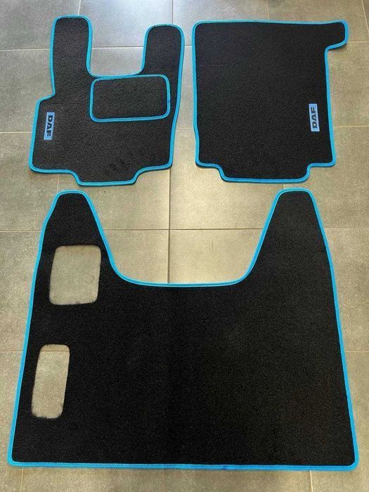 Ворсові поліки\ коврики для Фури ДАФ 95 МКПП, АКПП\ 105 АКПП, МКПП\ CF