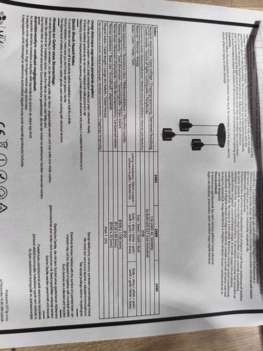 Klosze do lampy żyrandola loft czarne 3szt nowe e27